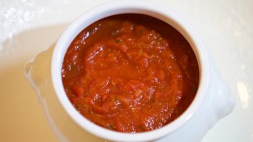 Salsa de tomate casera