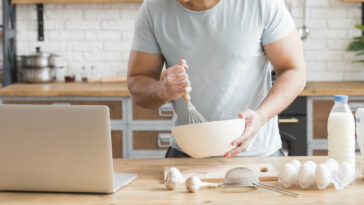 principiante en la cocina