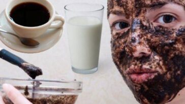 Mascarilla de café y leche