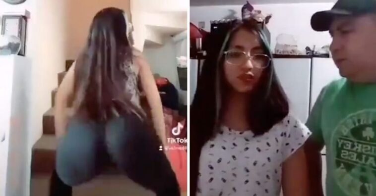 Padre obliga a su hija a que pida disculpas después de publicar vídeos en TikTok