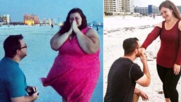 Pierden 180 kilos por una promesa de amor y ahora son fuente de inspiración