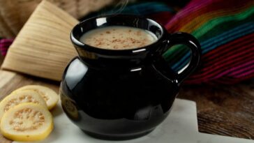 atole de guayaba y arroz