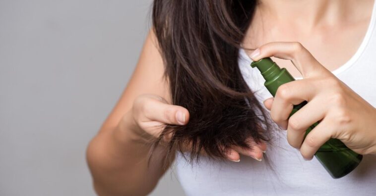 Aceite vegetal para el cabello