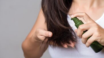 Aceite vegetal para el cabello