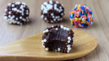 Brigadeiro saludable