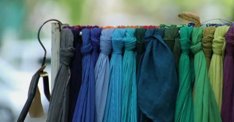 hacer un organizador de bufandas