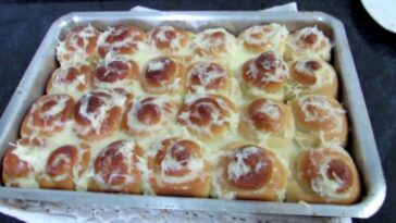 Pan dulce con crema