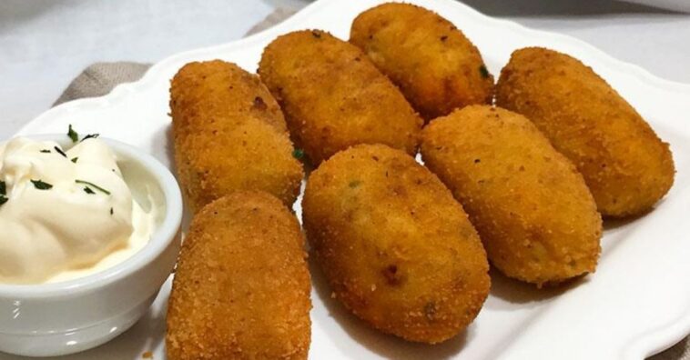 croquetas de atún y quesitos sin bechamel