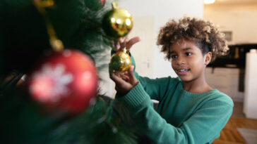 decoración de Navidad para aquellos que viven en un apartamento pequeño