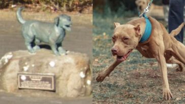 estatua en honor a George