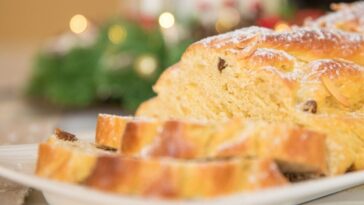 Pan dulce en la licuadora