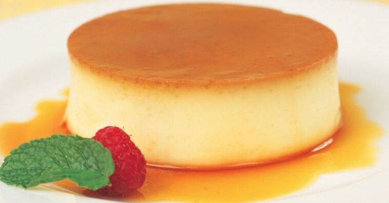 flan sin azúcar