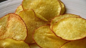 papas chips al microondas