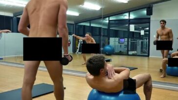 primer gimnasio donde podrás ejercitarte desnudo