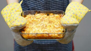 Arroz al horno perezoso