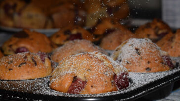 Pastel de lluvia al horno