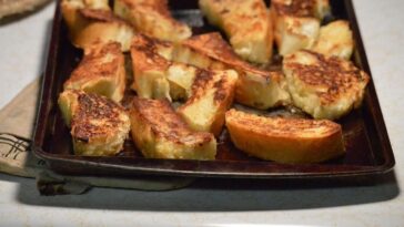 torrijas con leche condensada