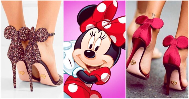 stilettos de Minnie Mouse