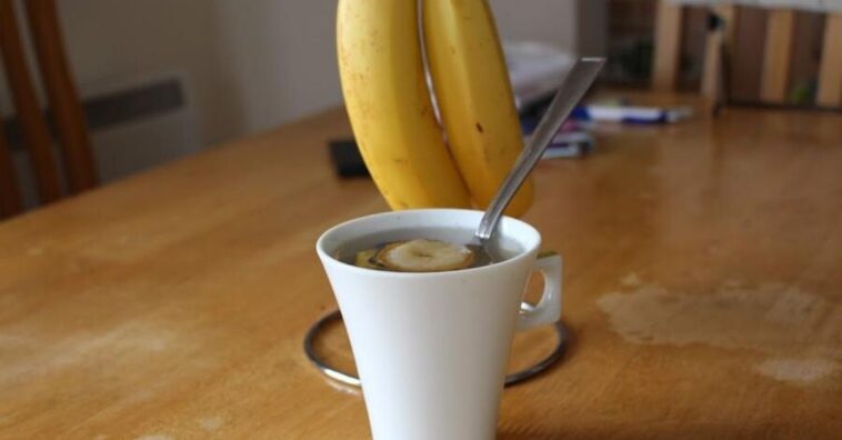 té de plátano y canela para conseguir dormir bien