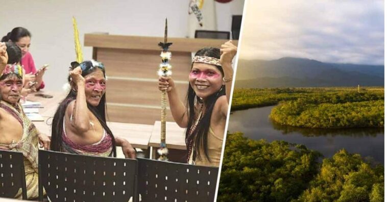 tribu del Amazonas gana una demanda contra una petrolera y salva miles de acres de selva tropical
