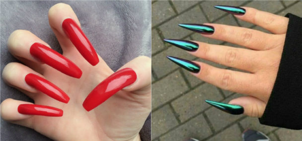 Uñas Extra Largas La Nueva Tendencia Para Manicuras