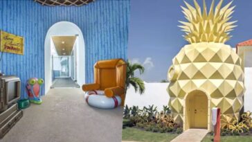 villa inspirada en Bob Esponja