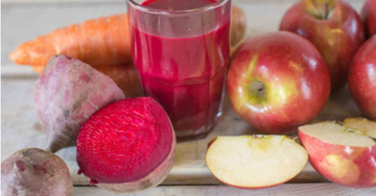 Jugo de remolacha, zanahoria y manzana: beneficios y cómo hacer